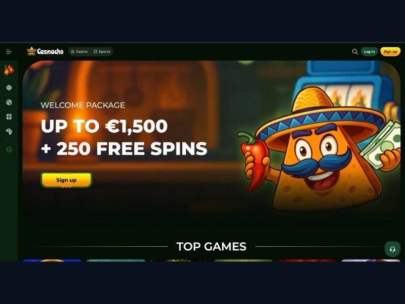 Casinacho Casino (Nacho Casino) für Deutschland: Jackpots bis 220.070 €, Spinola Liga 2026 und was die Plattform für jackpot-orientierte Spieler bietet